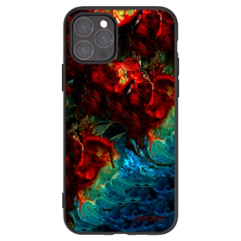 Picasee silikonový černý obal pro Apple iPhone 11 Pro - Universe