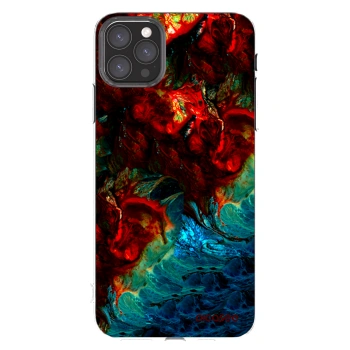 Picasee silikonový průhledný obal pro Apple iPhone 11 Pro Max - Universe
