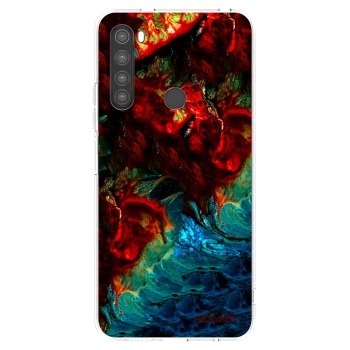 Picasee silikonový průhledný obal pro Xiaomi Redmi Note 8 - Universe