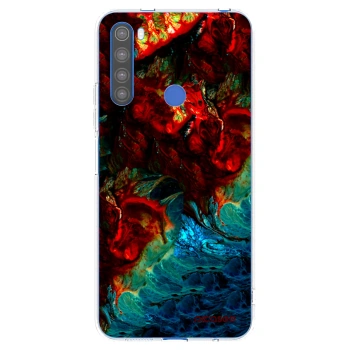 Picasee silikonový průhledný obal pro Xiaomi Redmi Note 8T - Universe