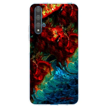 Picasee silikonový průhledný obal pro Huawei Nova 5T - Universe