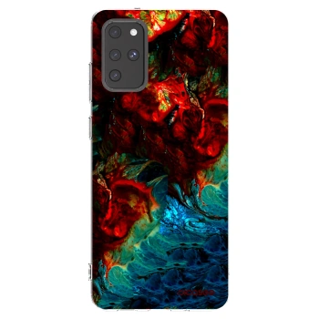 Picasee silikonový průhledný obal pro Samsung Galaxy S20+ G985F - Universe