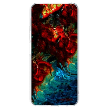 Picasee silikonový průhledný obal pro Xiaomi Redmi Note 9 Pro - Universe