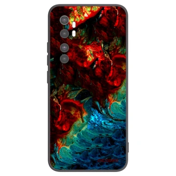 Picasee silikonový černý obal pro Xiaomi Mi Note 10 Lite - Universe