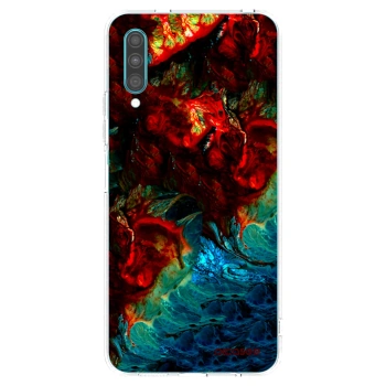Picasee silikonový průhledný obal pro Samsung Galaxy A30s A307F - Universe