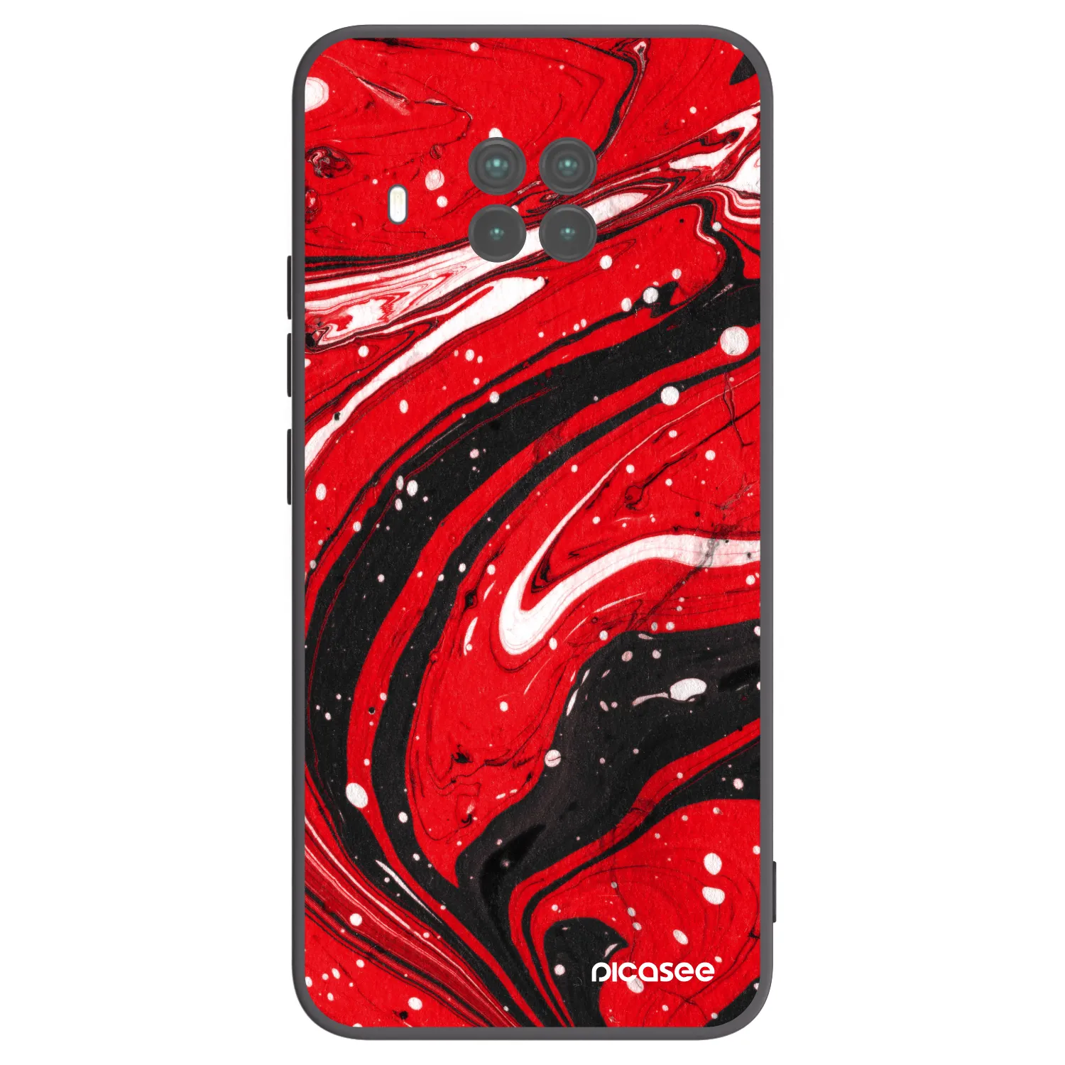 Picasee silikonový černý obal pro Xiaomi Mi 10T Lite - Red black