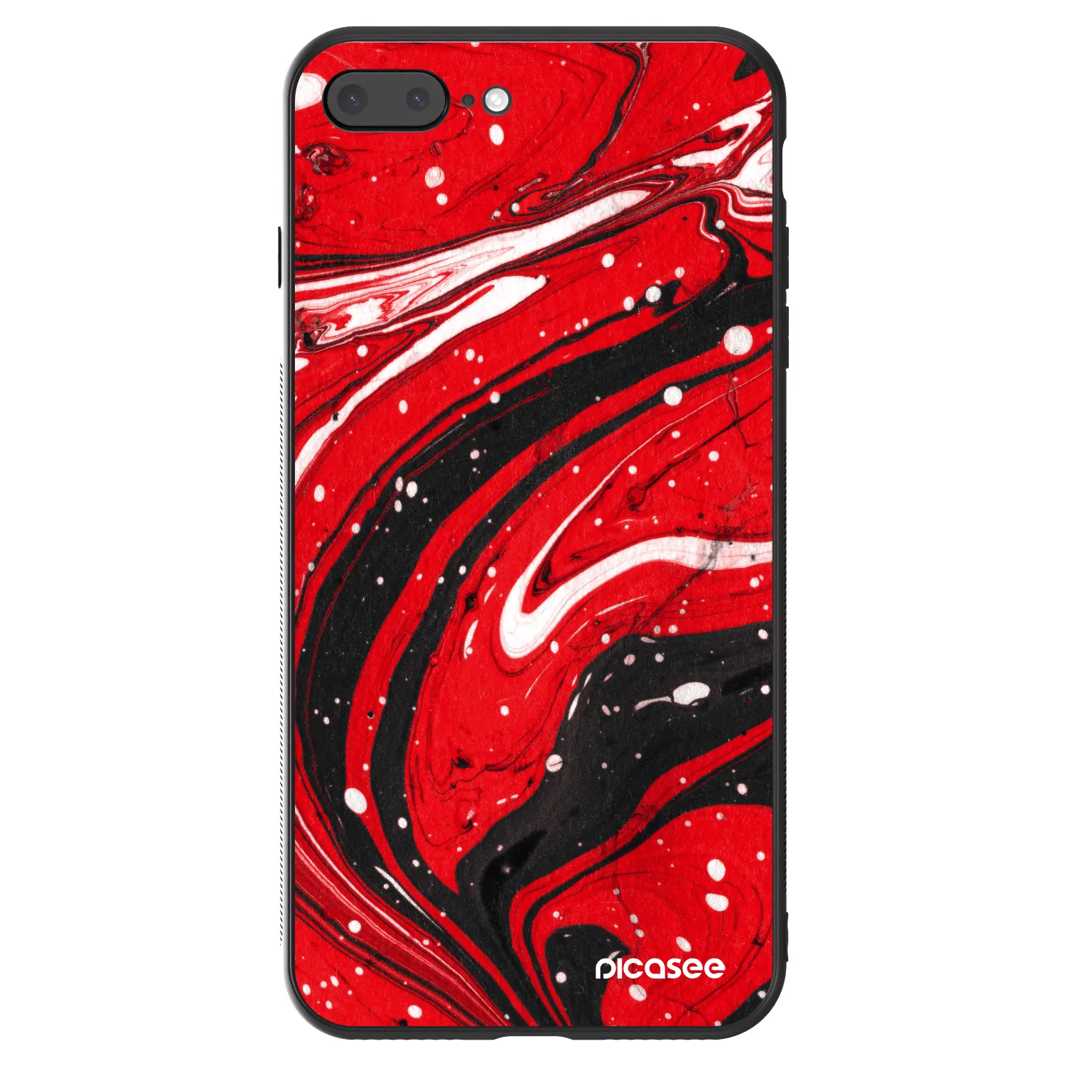 Picasee ULTIMATE CASE pro Apple iPhone 7 Plus - Red black