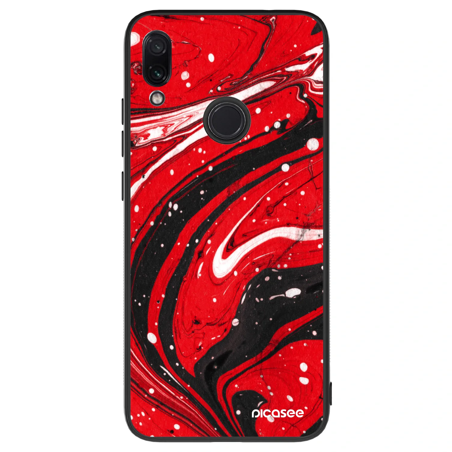 Picasee ULTIMATE CASE pro Xiaomi Redmi Note 7 - Red black