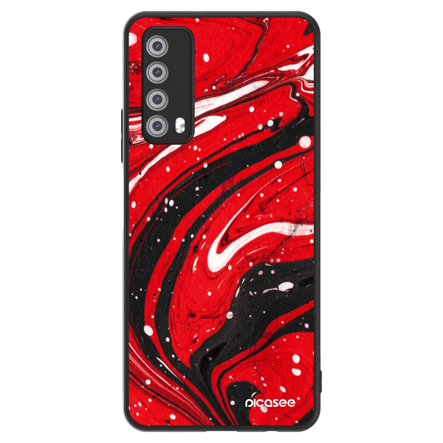Picasee ULTIMATE CASE pro Huawei P Smart 2021 - Red black