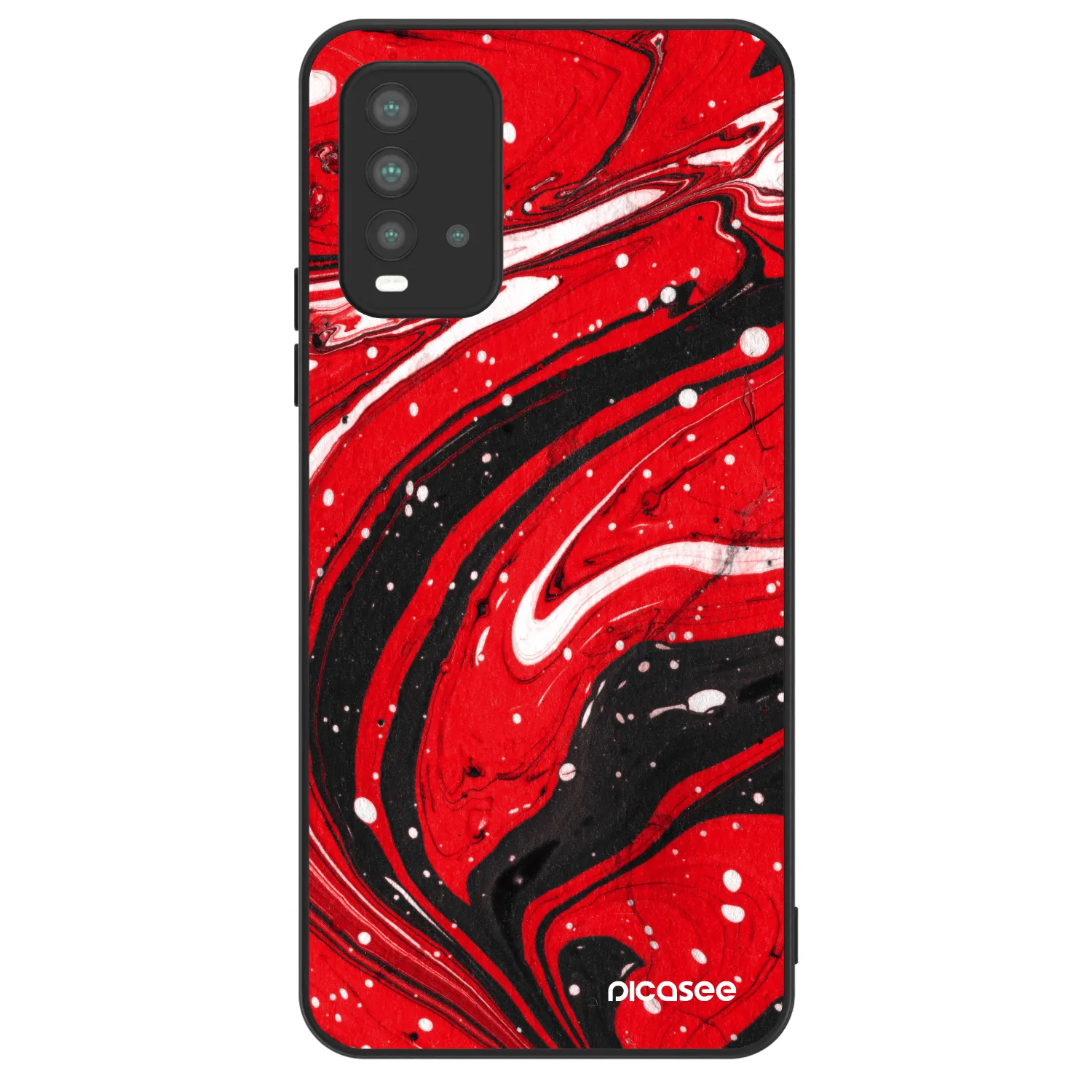Picasee ULTIMATE CASE pro Xiaomi Redmi 9T - Red black