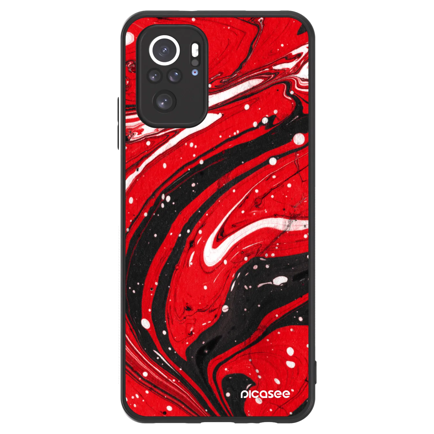 Picasee ULTIMATE CASE pro Xiaomi Redmi Note 10S - Red black