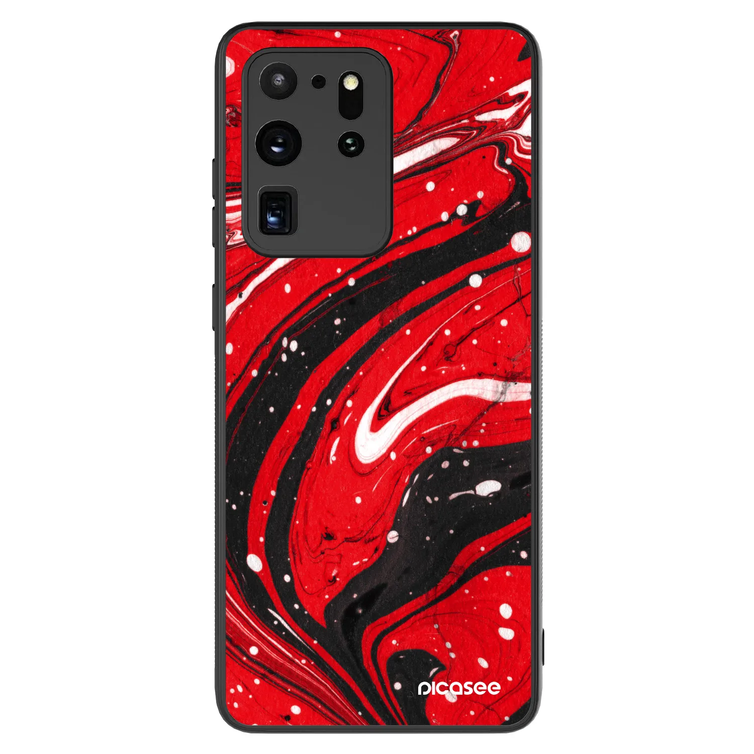 Picasee ULTIMATE CASE pro Samsung Galaxy S20 Ultra 5G G988F - Red black