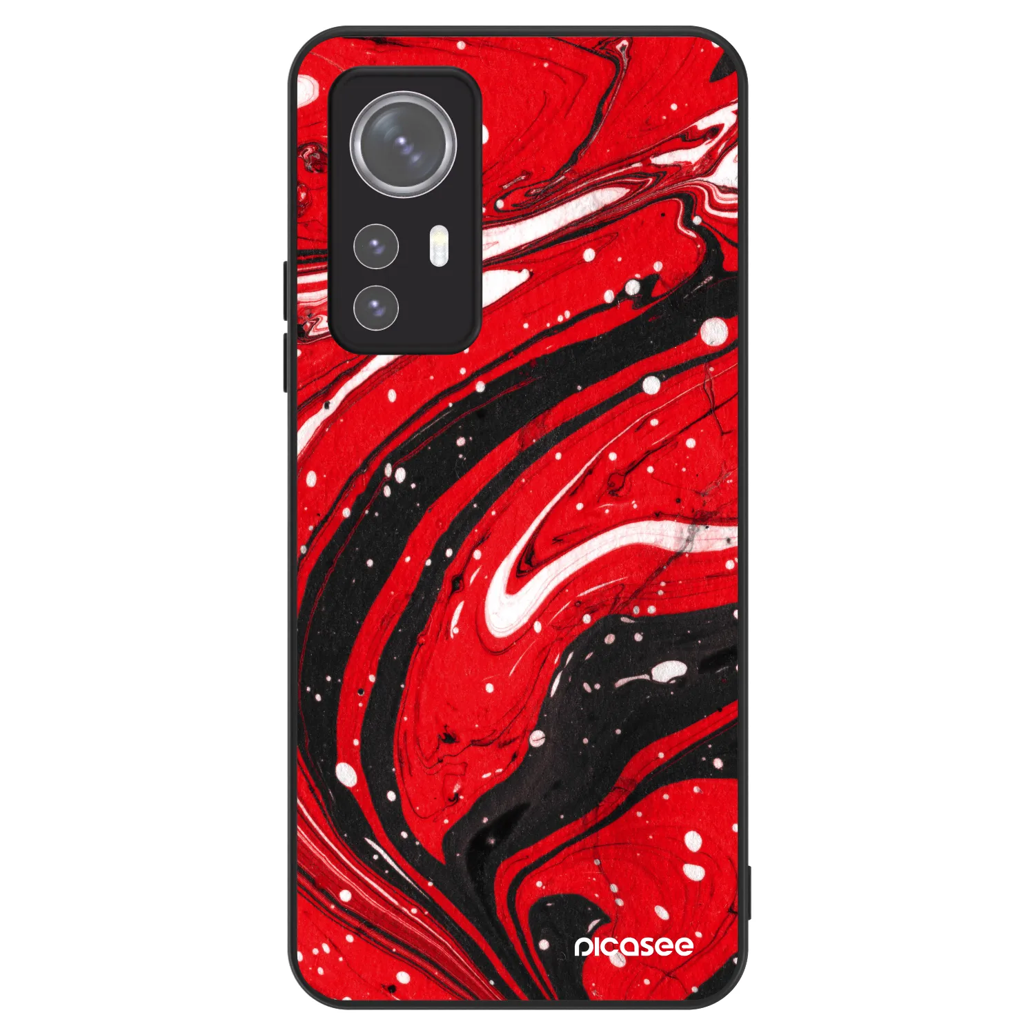 Picasee ULTIMATE CASE pro Xiaomi 12 - Red black