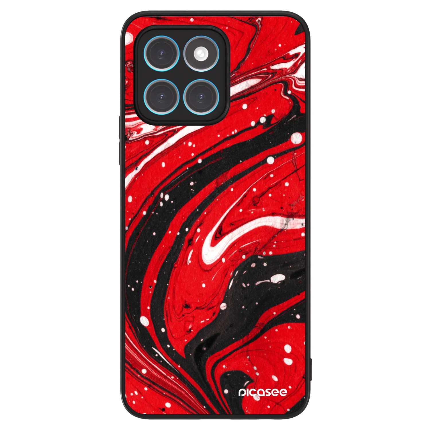Picasee ULTIMATE CASE pro Honor X8 4G - Red black