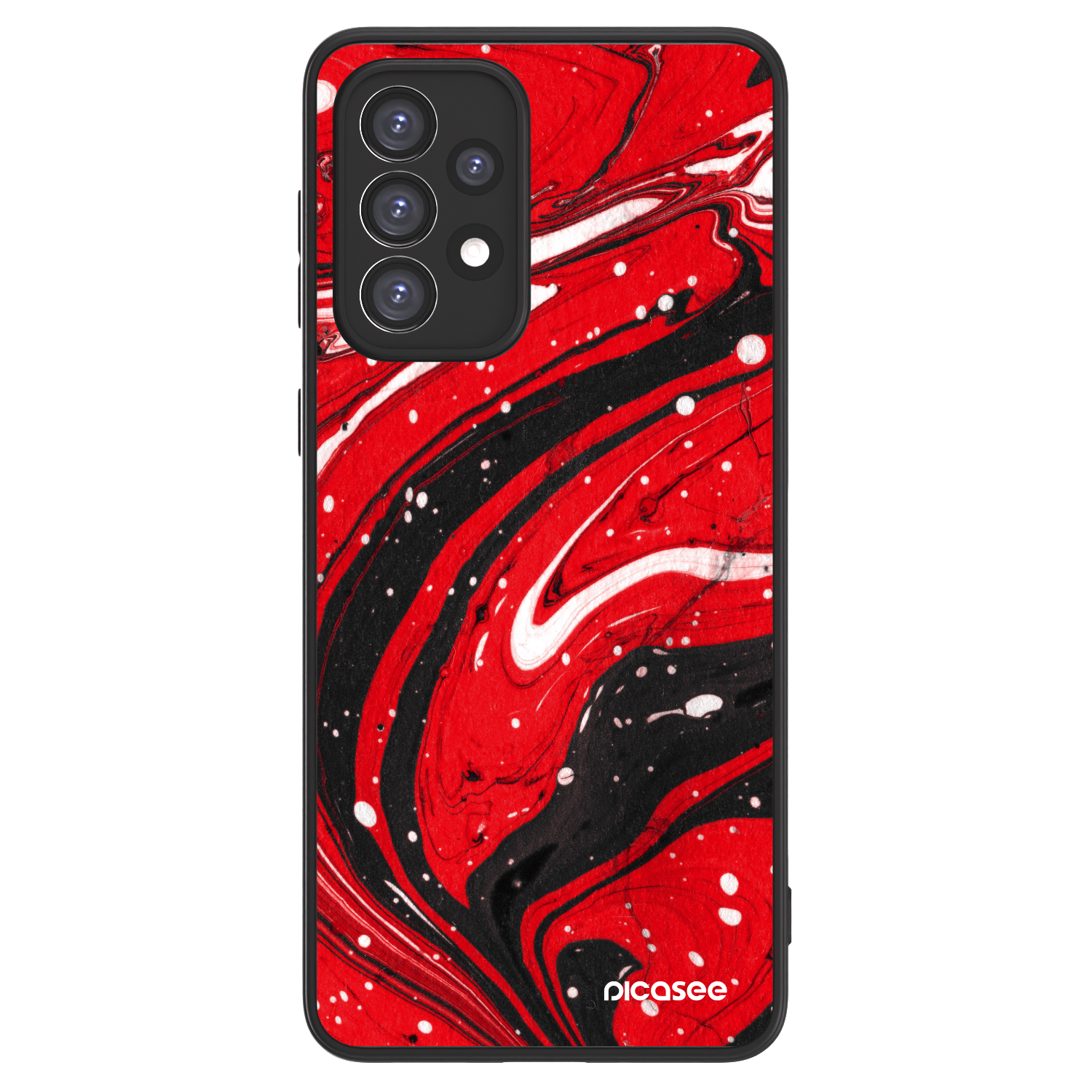 Picasee ULTIMATE CASE pro Samsung Galaxy A33 5G A336 - Red black