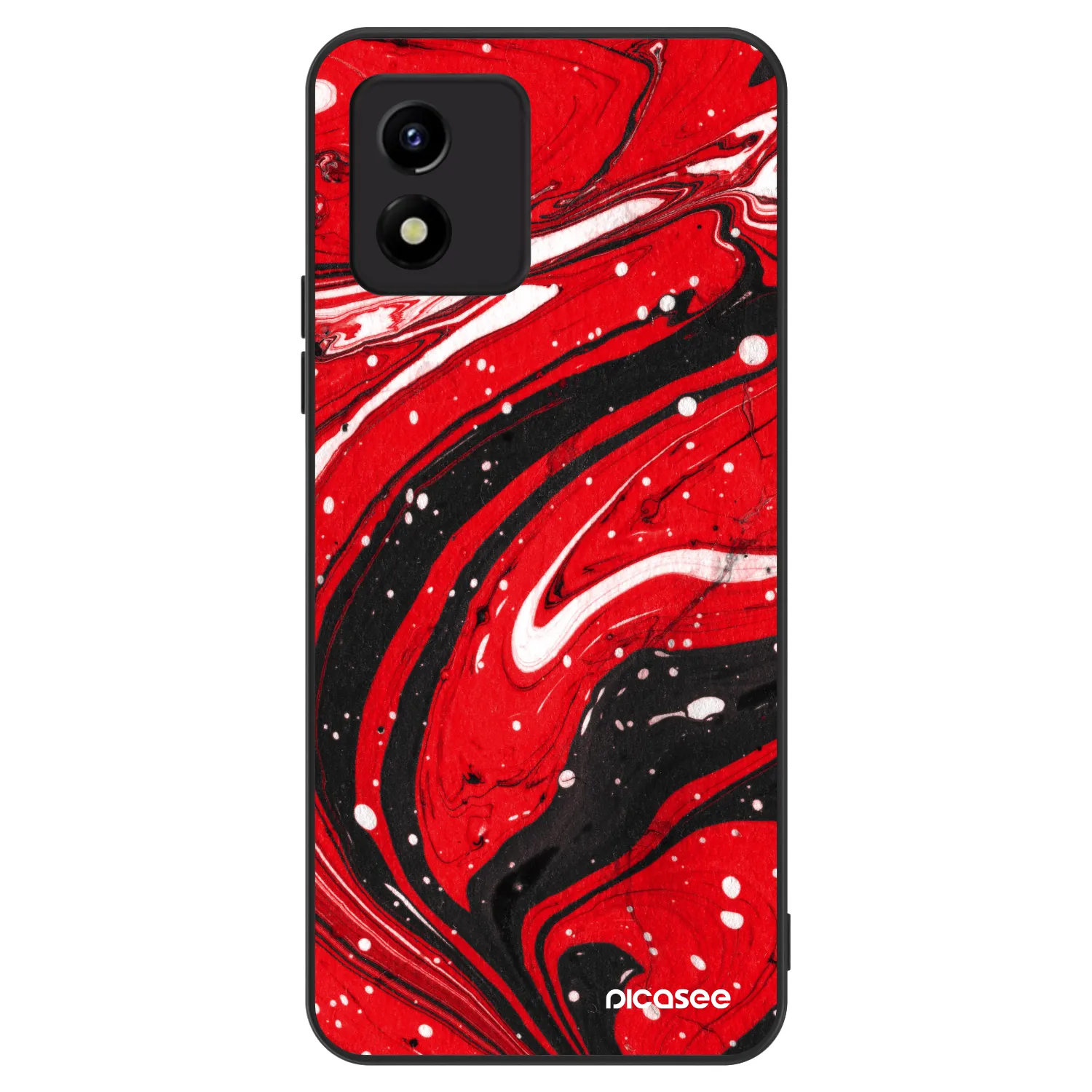 Picasee ULTIMATE CASE pro Vivo Y01 - Red black
