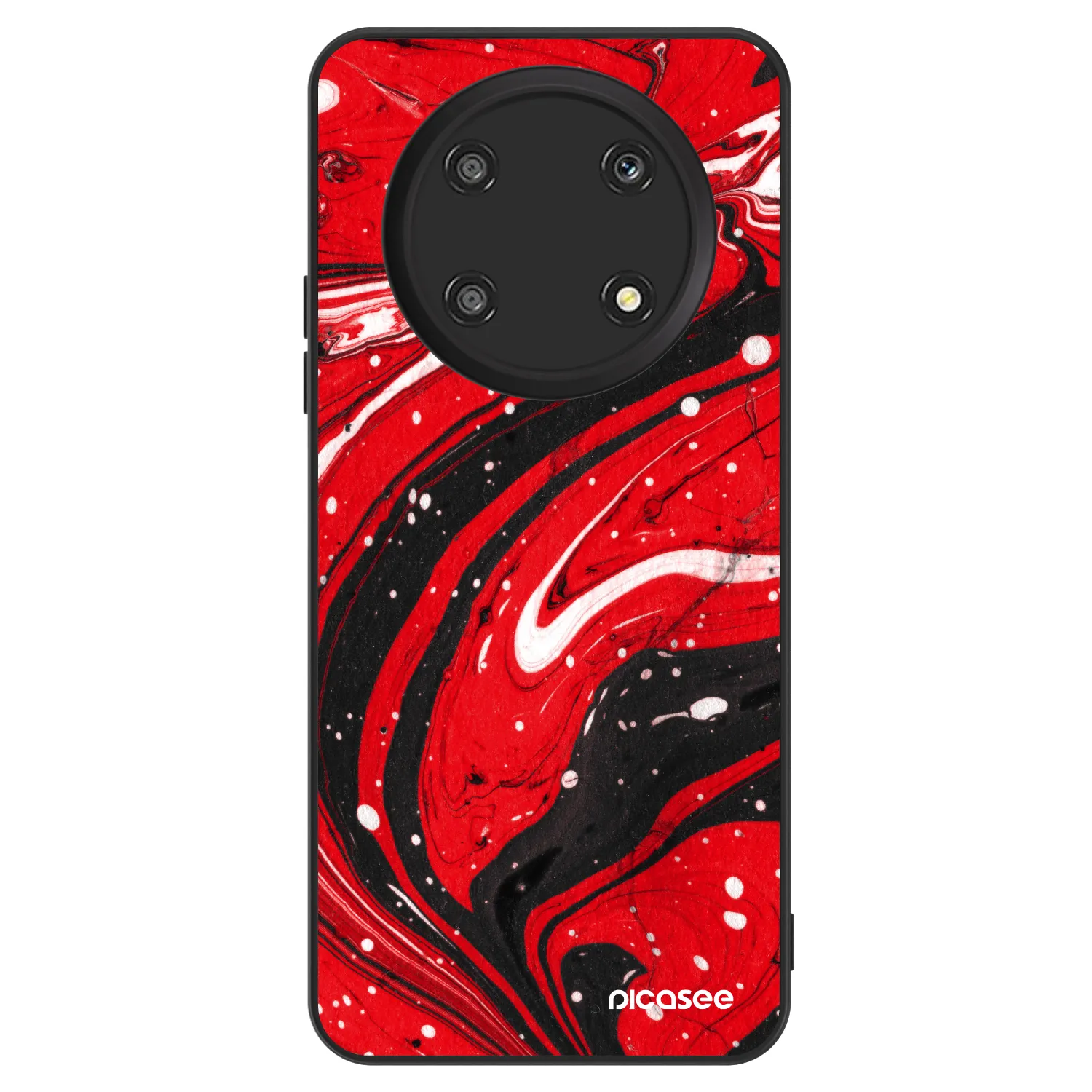 Picasee ULTIMATE CASE pro Honor Magic4 Lite 5G - Red black