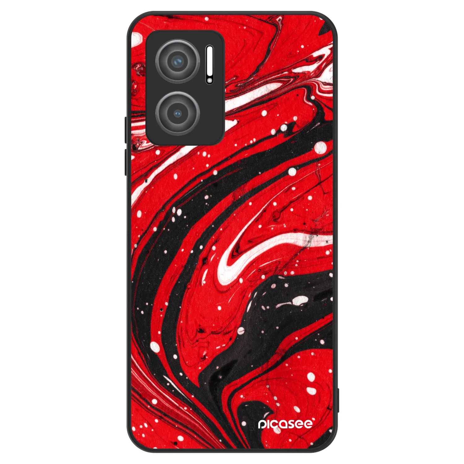 Picasee ULTIMATE CASE pro Xiaomi Redmi 10 5G - Red black