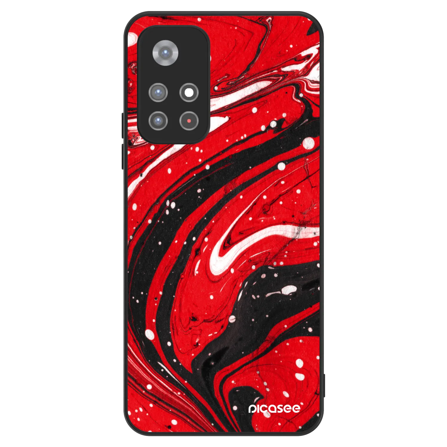 Picasee ULTIMATE CASE pro Xiaomi Redmi Note 11S 5G - Red black