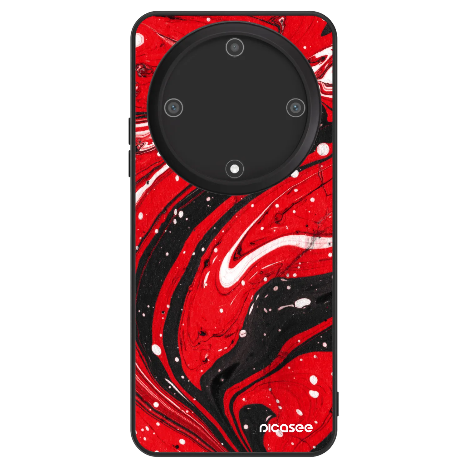 Picasee ULTIMATE CASE pro Honor Magic5 Lite 5G - Red black