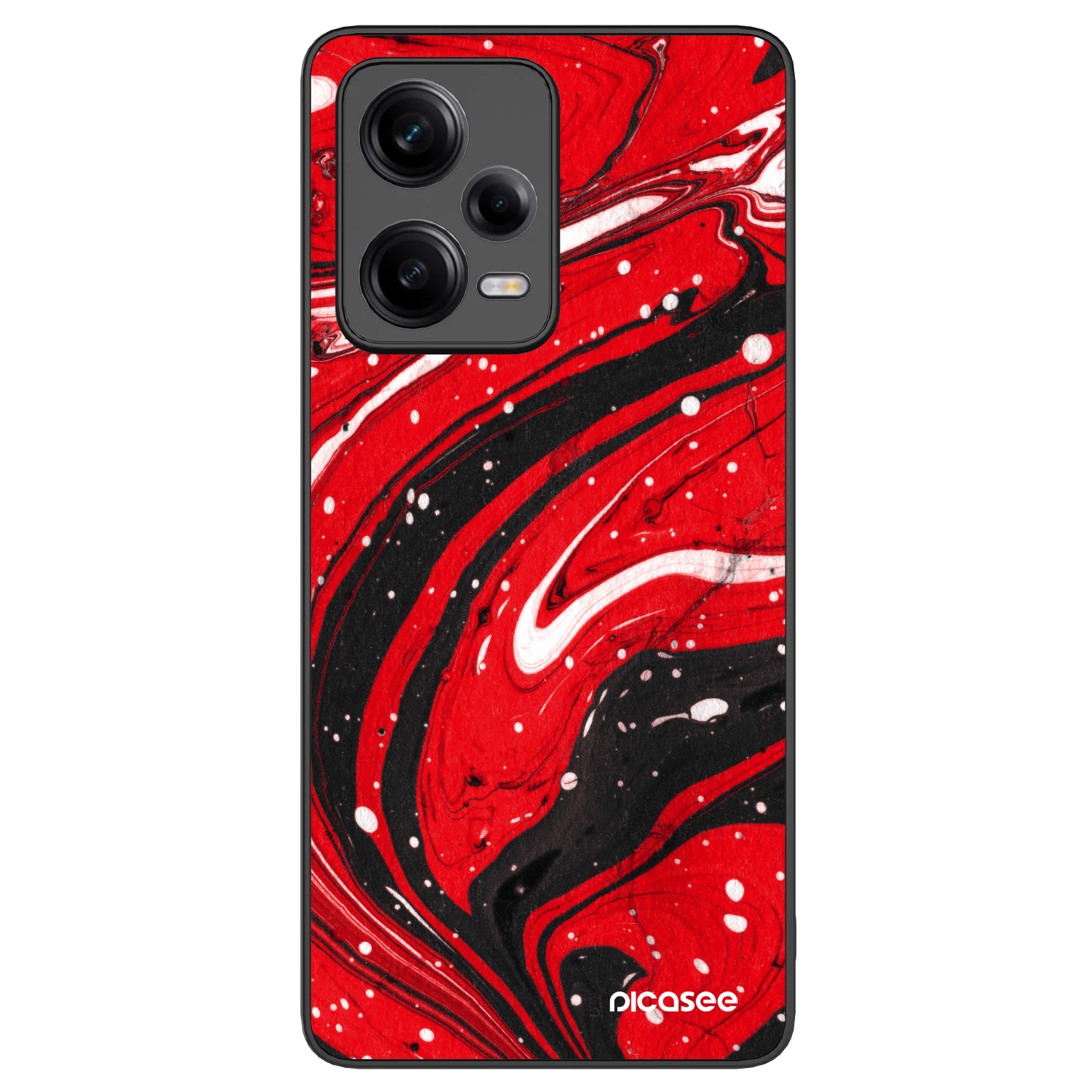 Picasee ULTIMATE CASE pro Xiaomi Redmi Note 12 Pro+ 5G - Red black