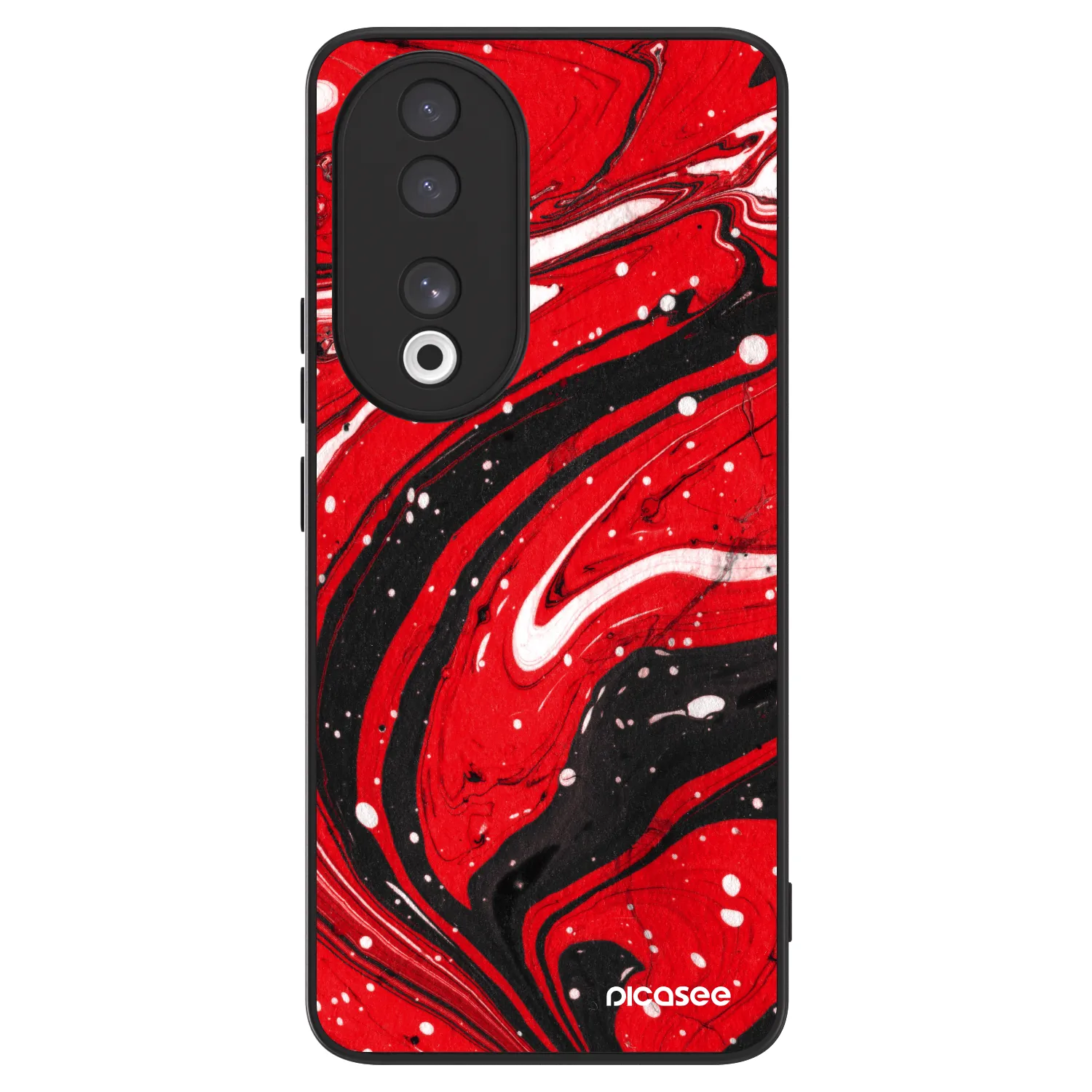 Picasee ULTIMATE CASE pro Honor 90 5G - Red black