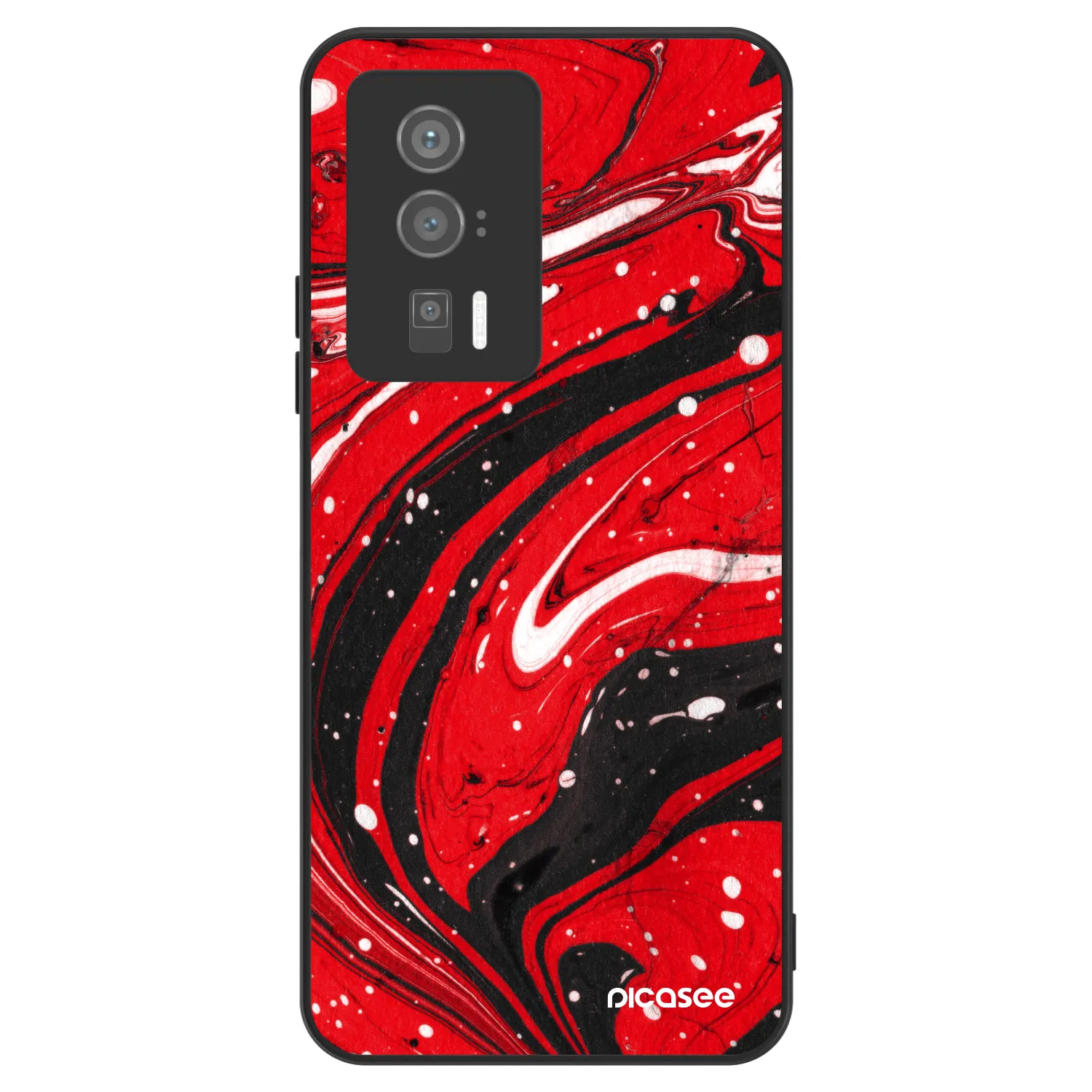 Picasee ULTIMATE CASE pro Xiaomi Poco F5 Pro 5G - Red black