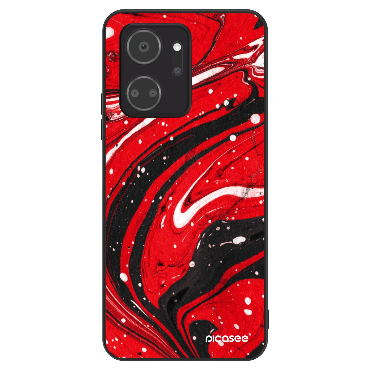 Picasee ULTIMATE CASE pro Honor X7a - Red black