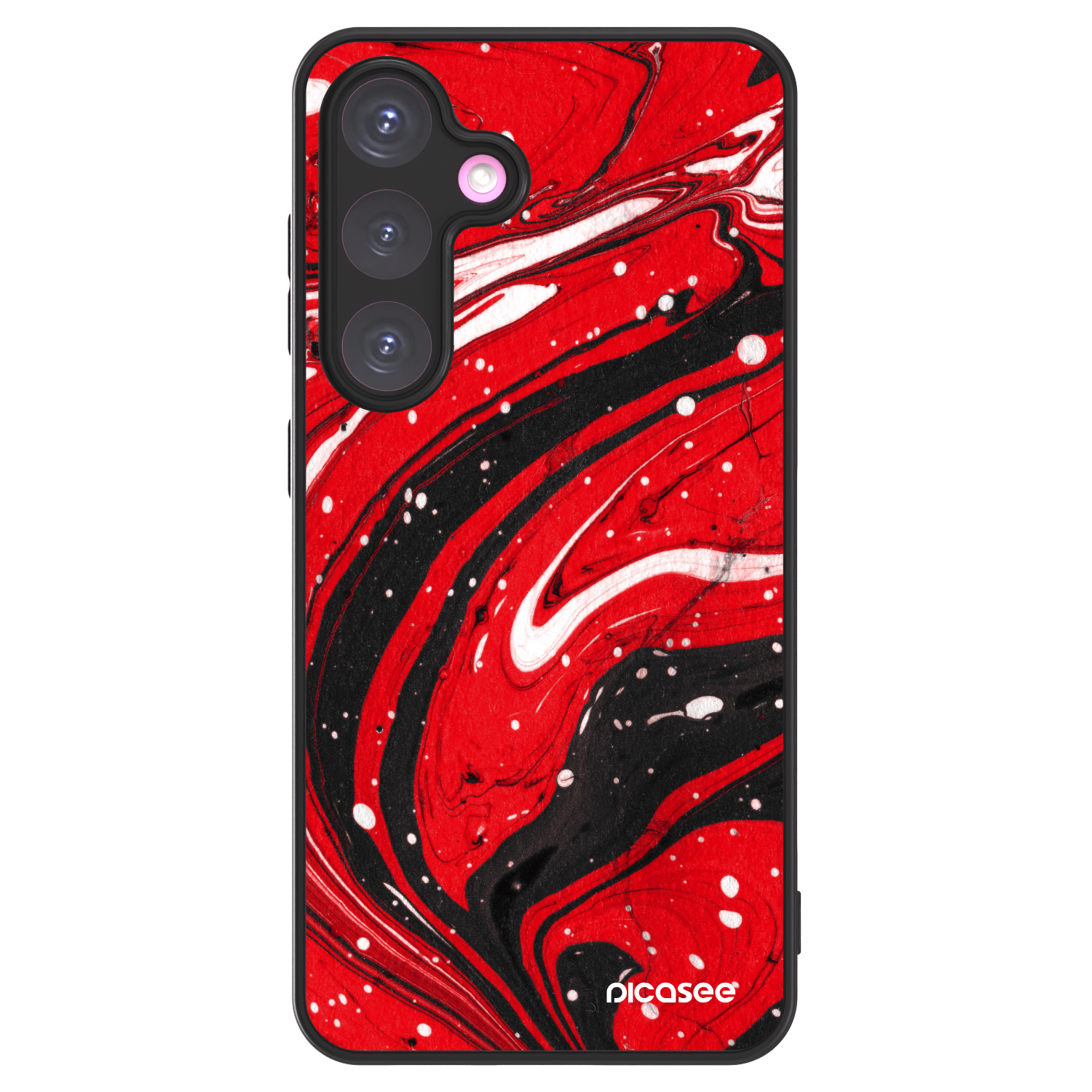 Picasee ULTIMATE CASE PowerShare pro Samsung Galaxy S24+ S926B 5G - Red black