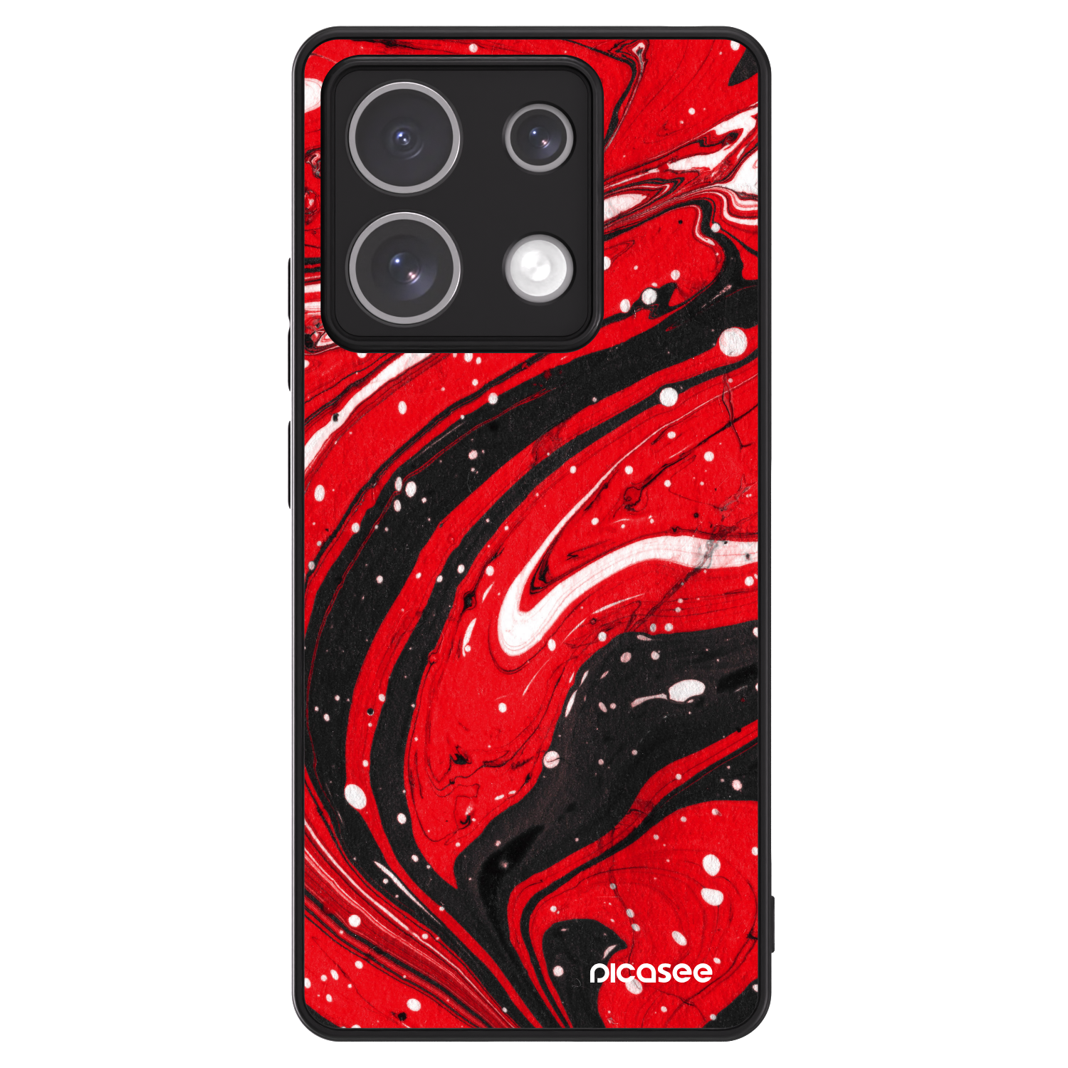 Picasee ULTIMATE CASE pro Xiaomi Redmi Note 13 5G - Red black