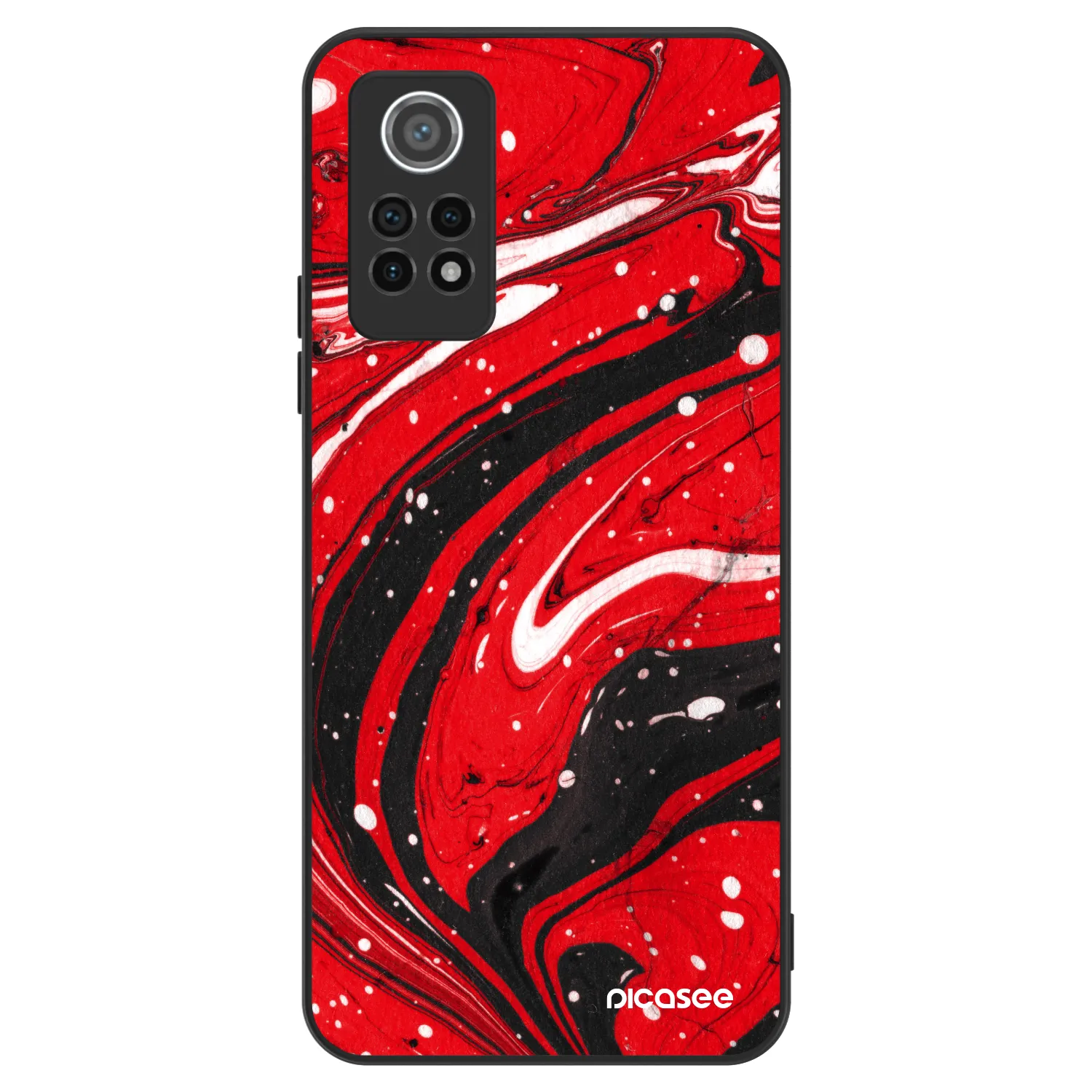 Picasee ULTIMATE CASE pro Xiaomi Redmi Note 12 Pro 4G - Red black