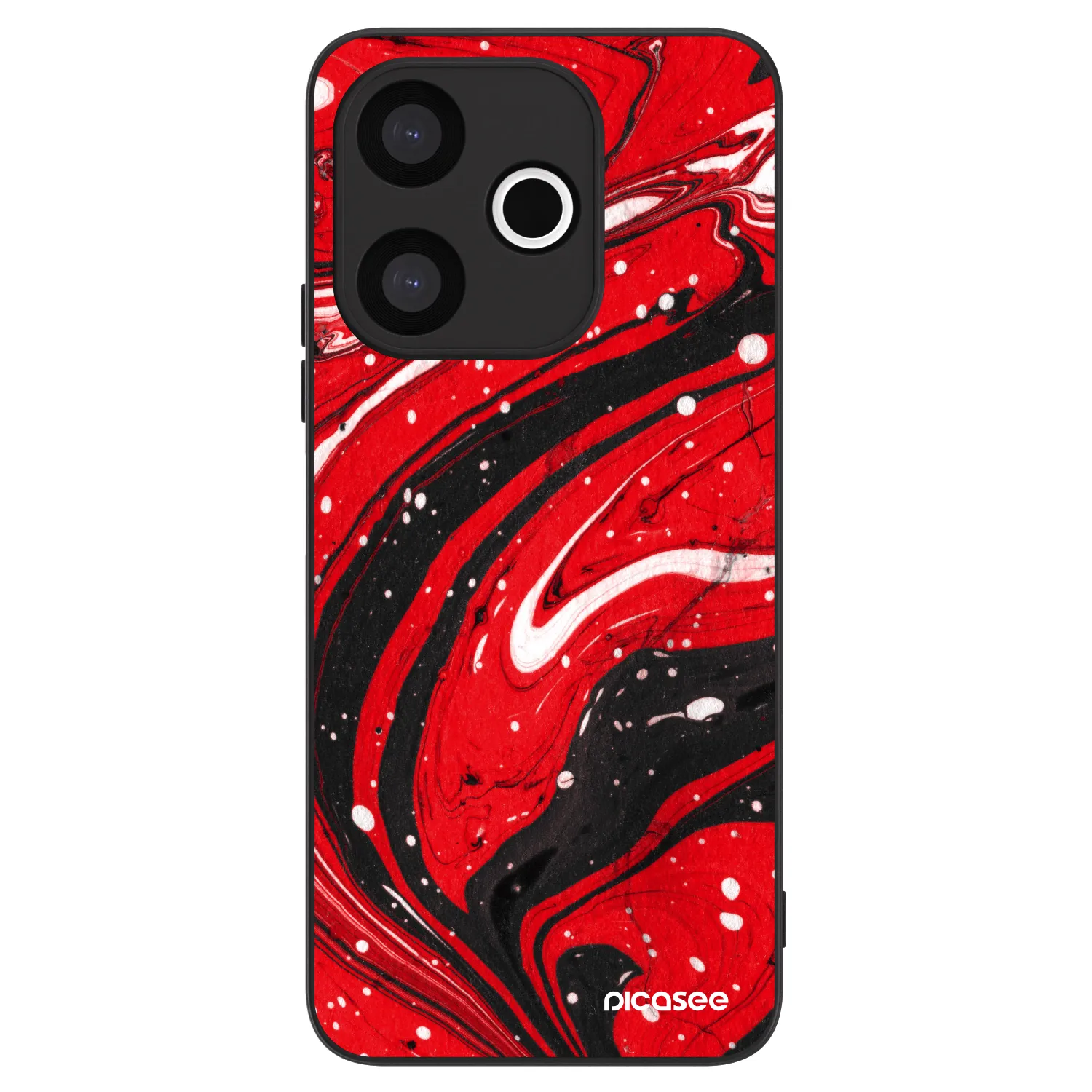 Picasee ULTIMATE CASE pro Xiaomi Redmi 13 4G - Red black