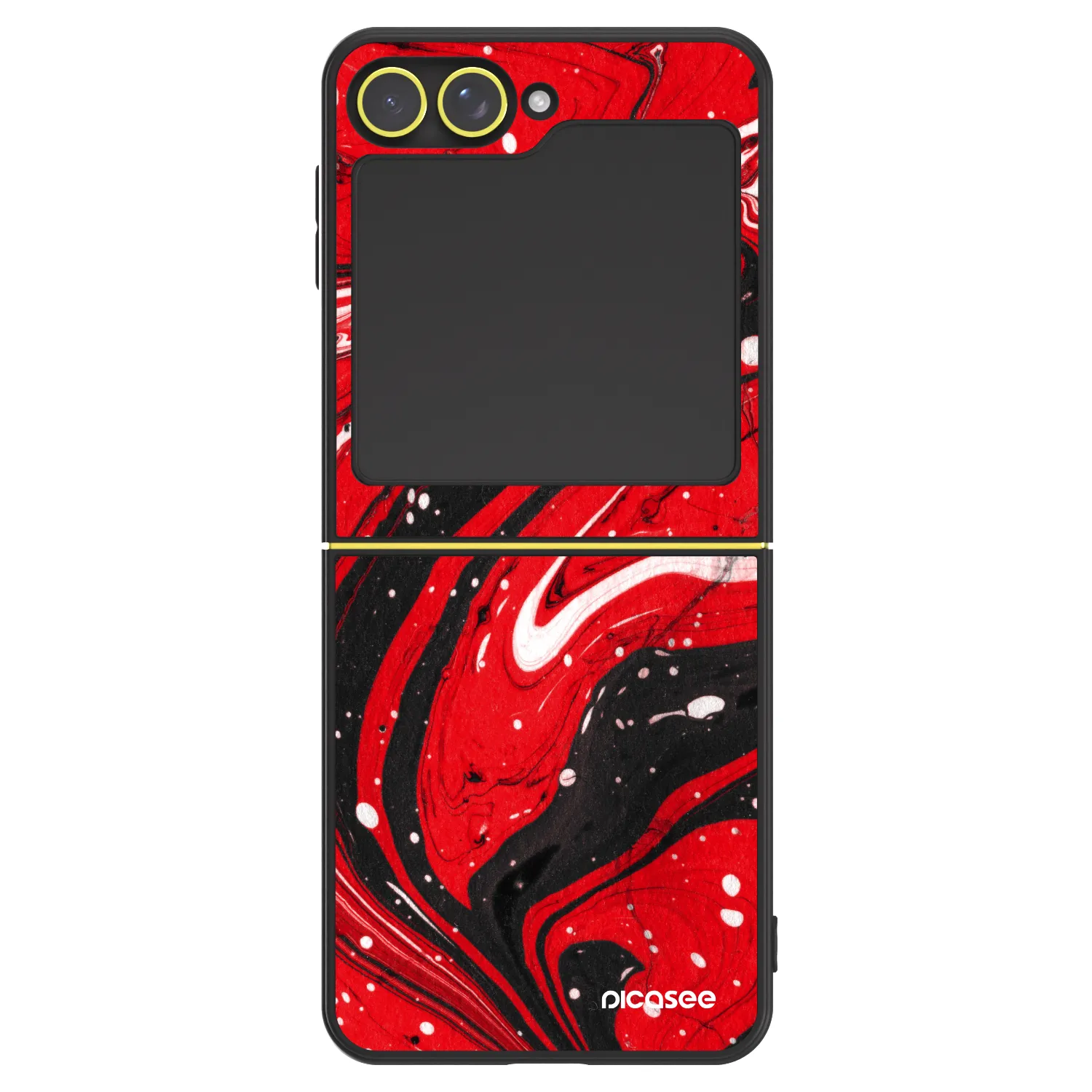 Picasee ULTIMATE CASE pro Samsung Galaxy Z Flip6 5G - Red black