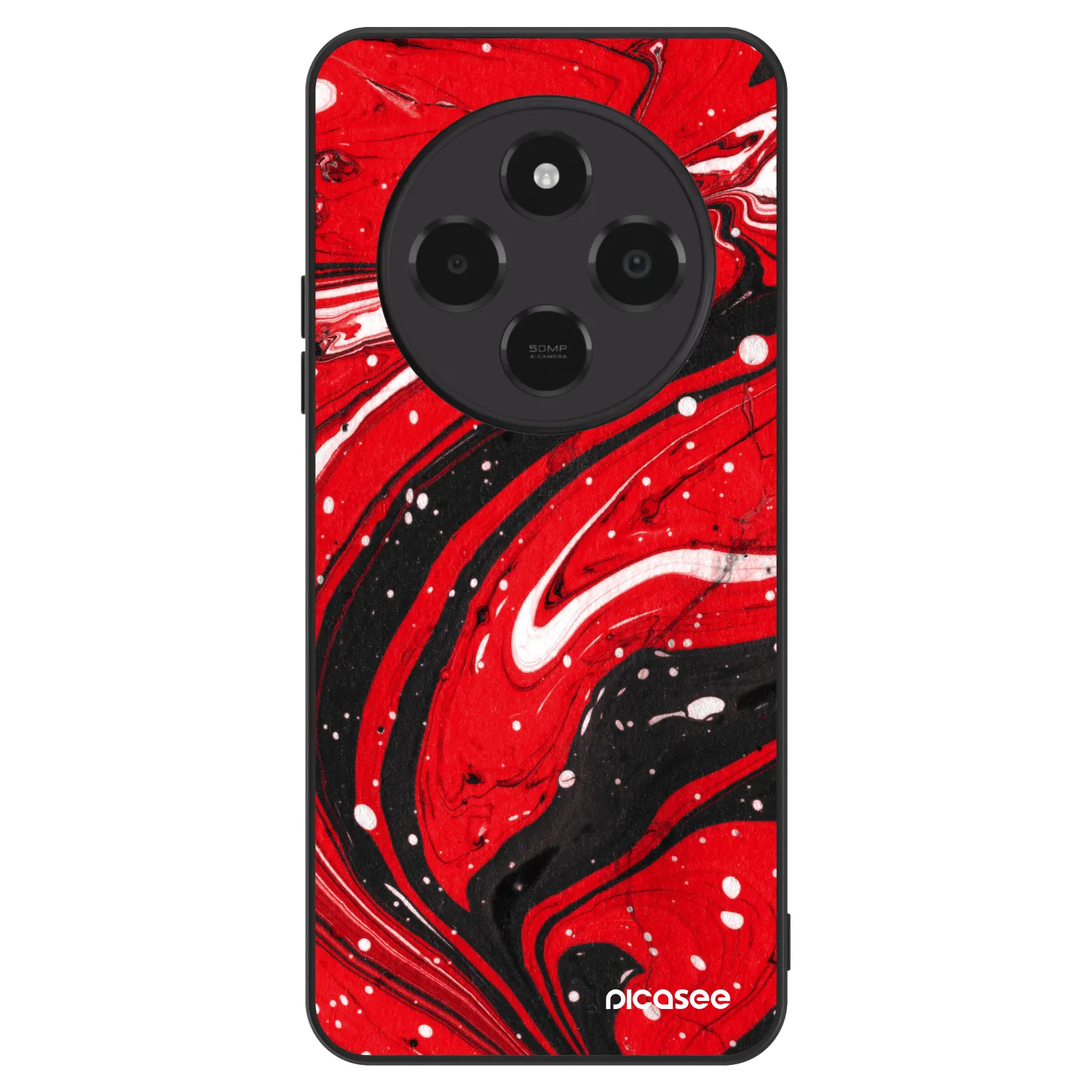 Picasee ULTIMATE CASE pro Xiaomi Poco C75 - Red black