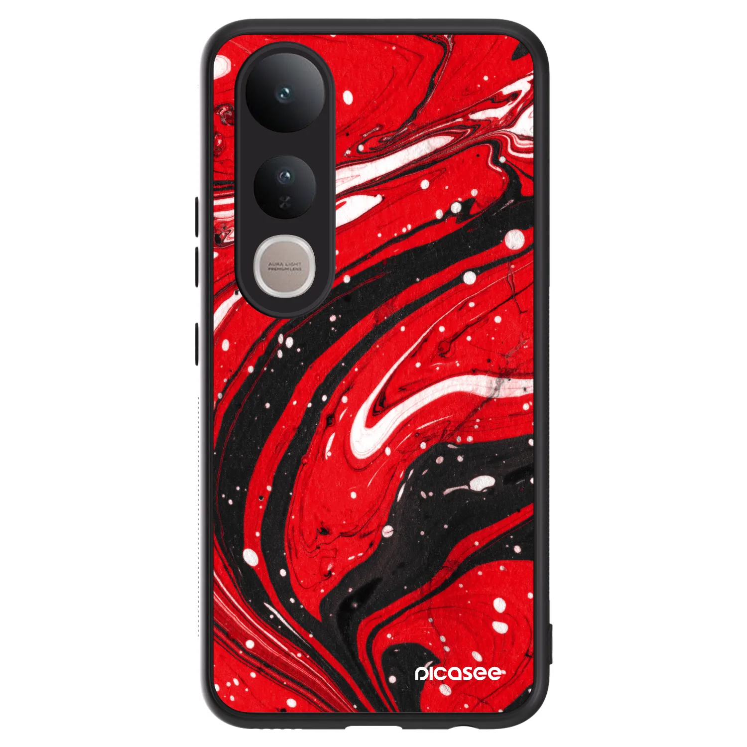 Picasee ULTIMATE CASE pro Vivo V50 Lite 5G - Red black