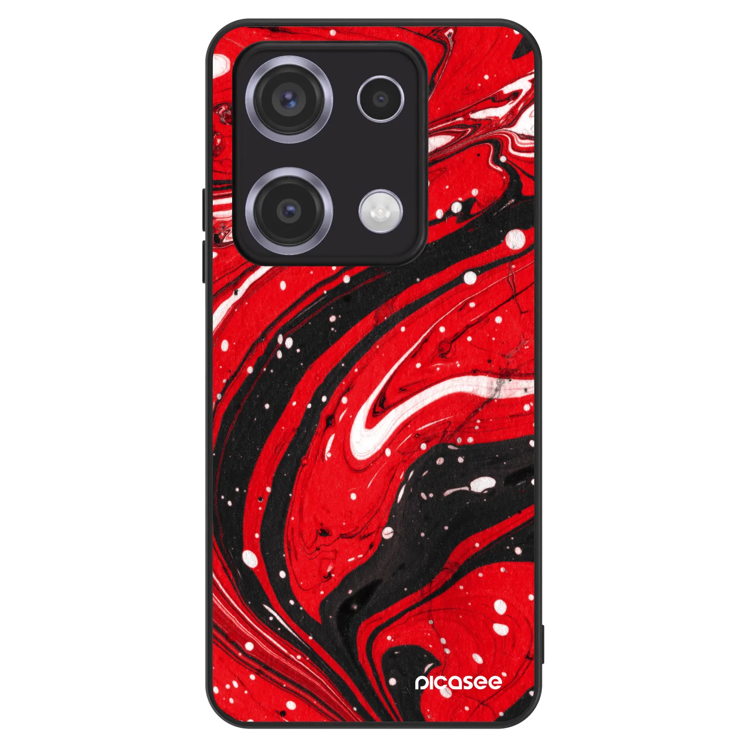 Picasee ULTIMATE CASE pro Xiaomi Redmi Note 14S - Red black