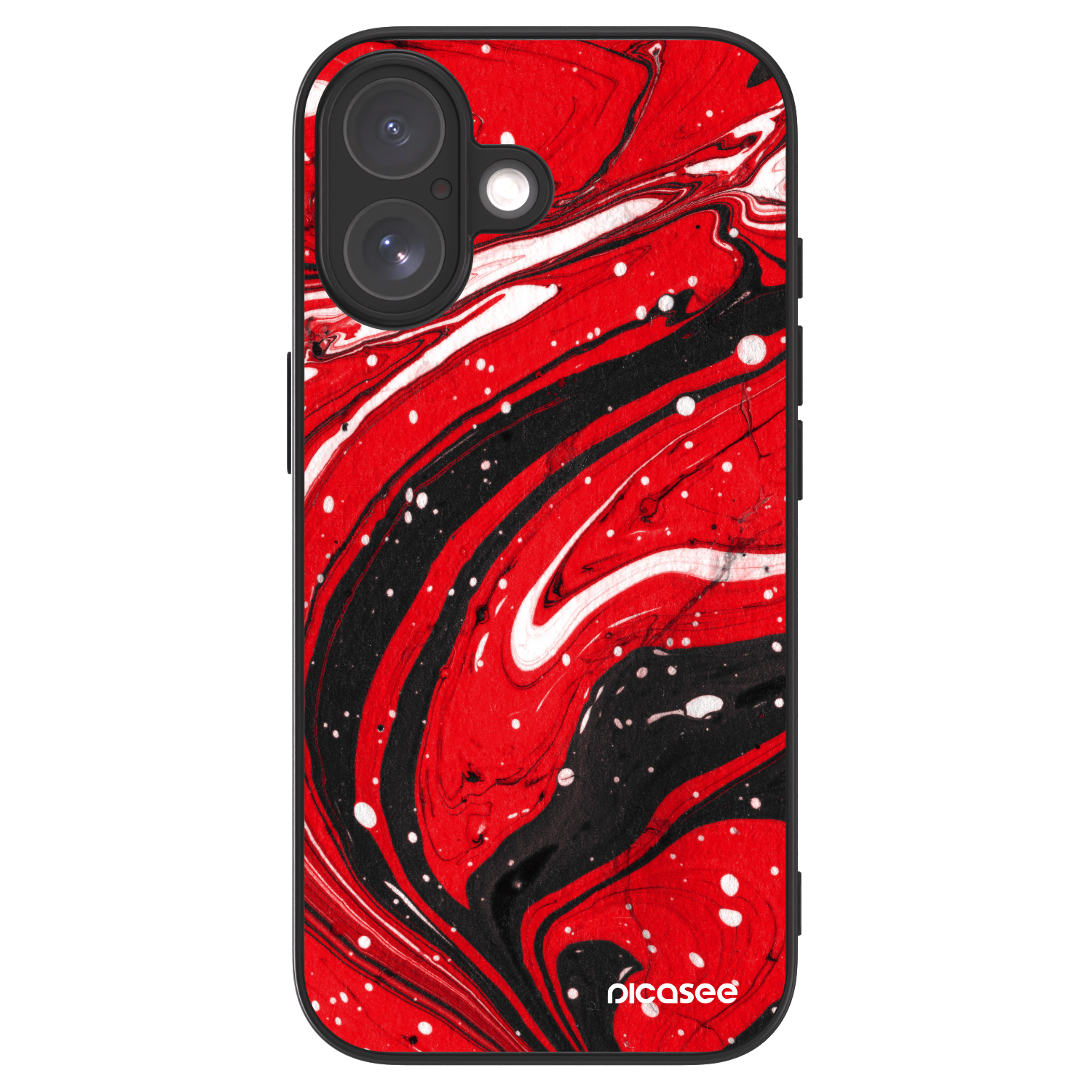 Picasee ULTIMATE CASE pro Apple iPhone 17 - Red black