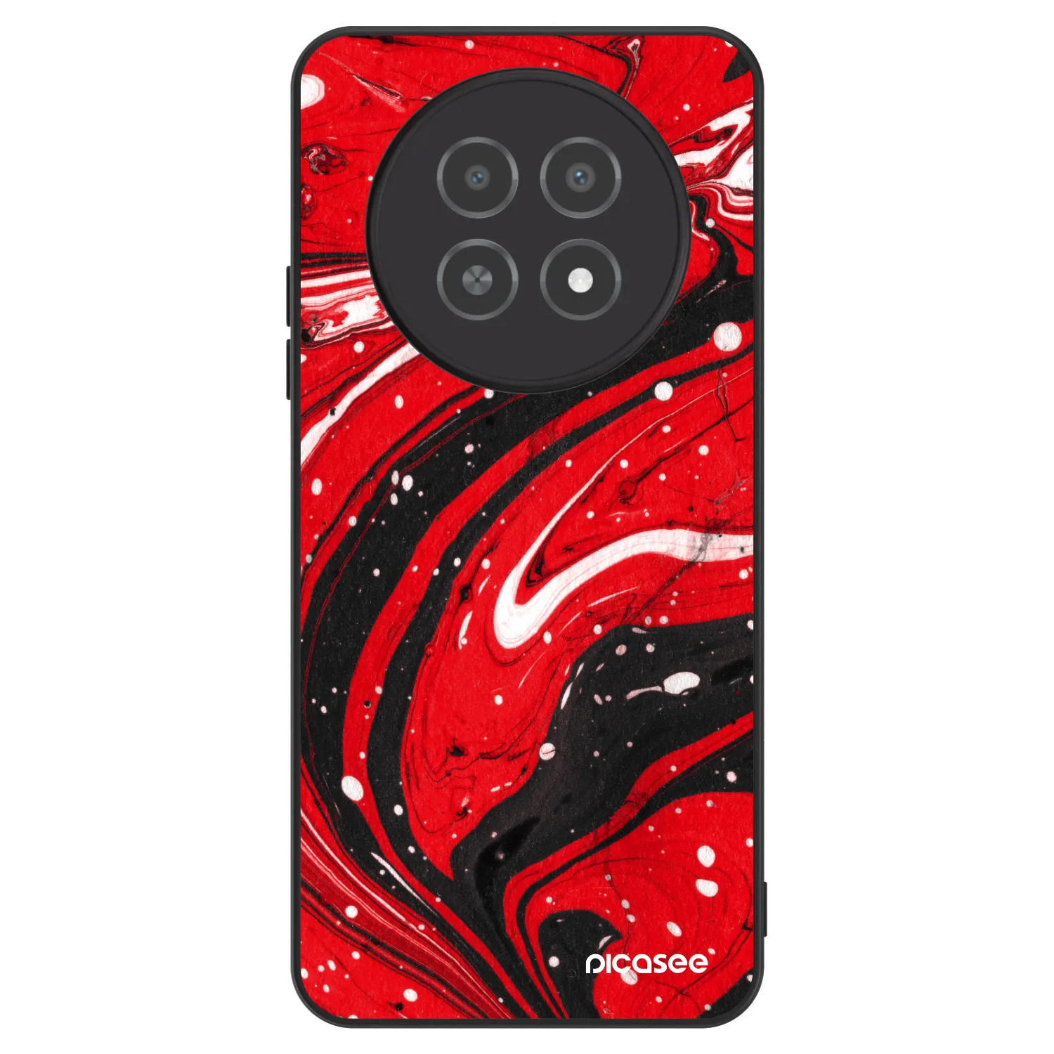 Picasee ULTIMATE CASE pro Realme 12X - Red black