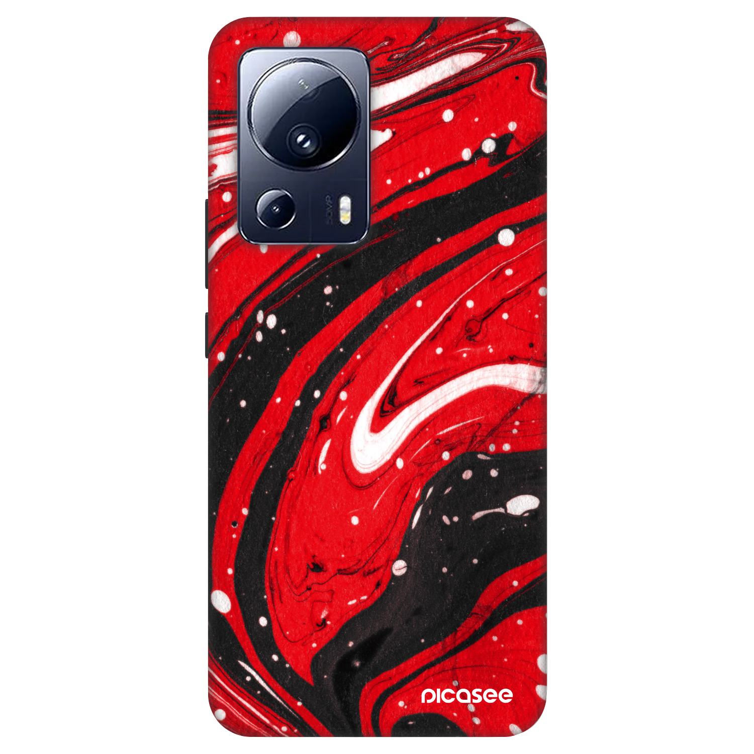 Picasee Fashion Case pro Xiaomi 13 Lite - Red black