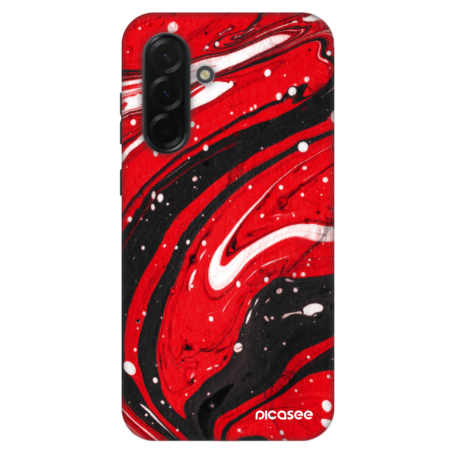 Picasee Fashion Case pro Samsung Galaxy A36 5G - Red black