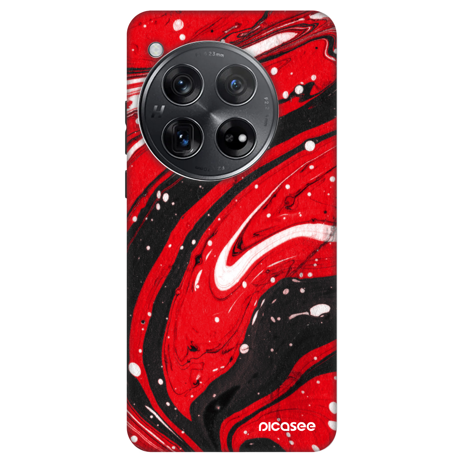 Picasee Fashion Case pro OnePlus 12 5G - Red black