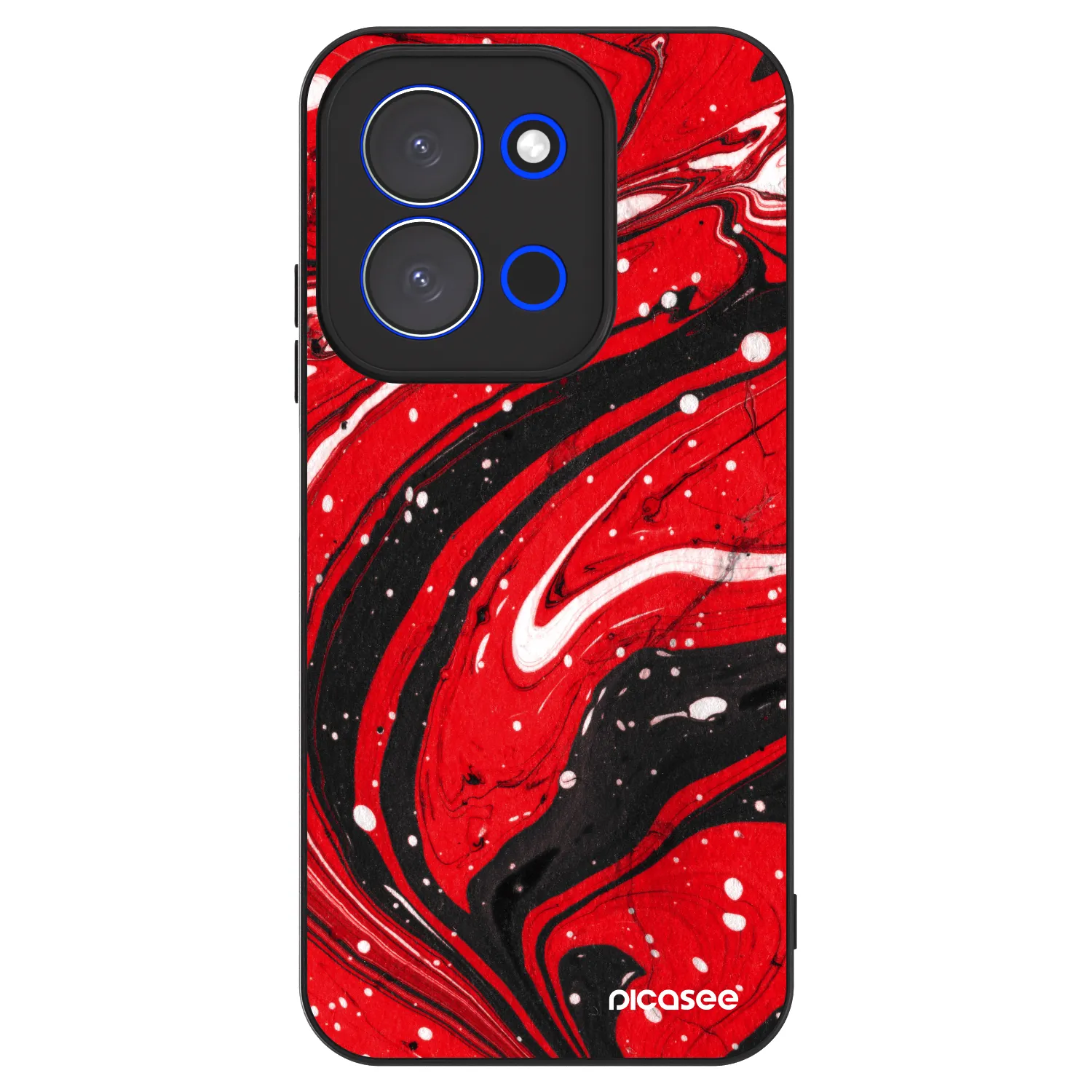 Picasee ULTIMATE CASE pro Xiaomi Redmi 15C 4G - Red black