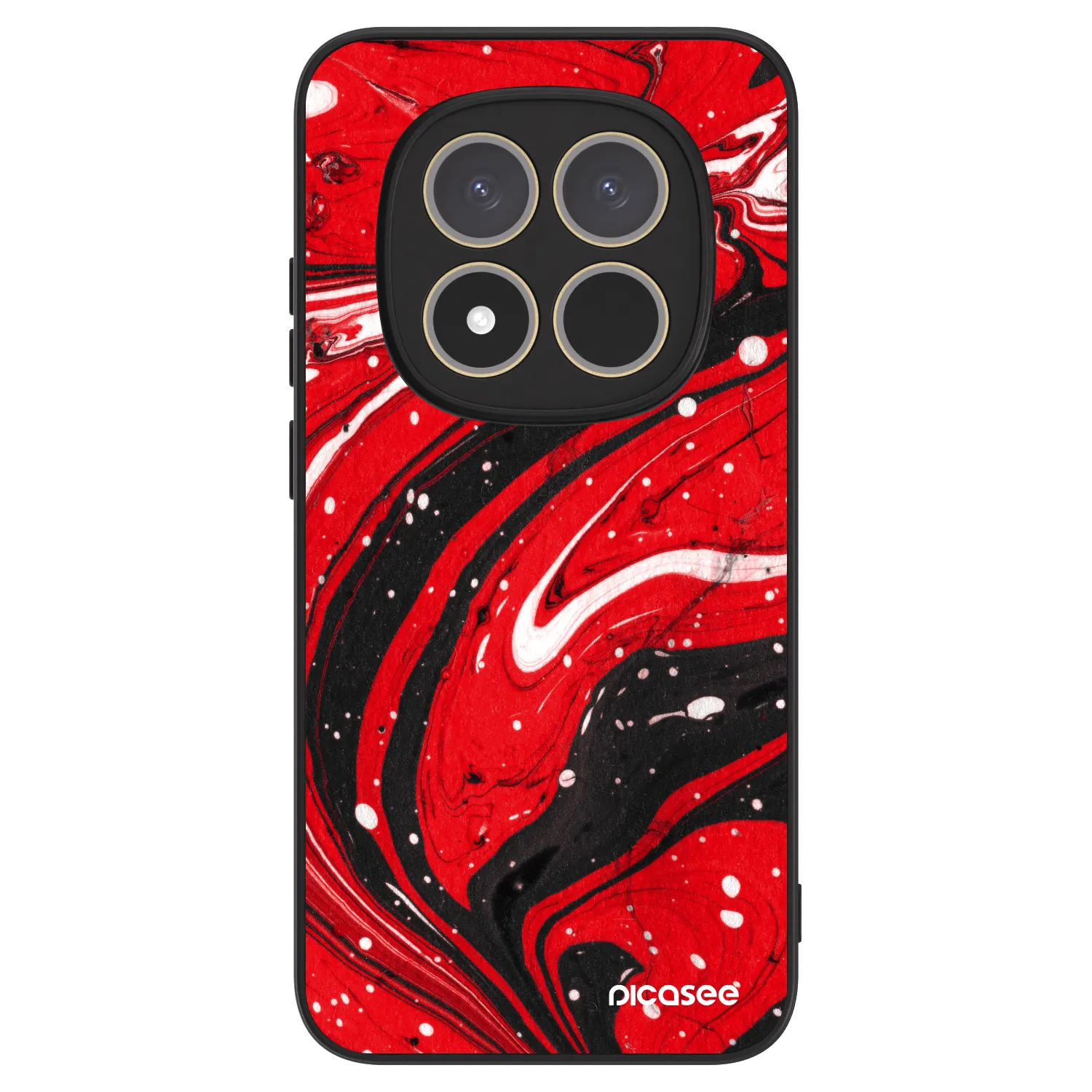 Picasee ULTIMATE CASE pro Xiaomi Redmi Note 15 Pro 4G - Red black