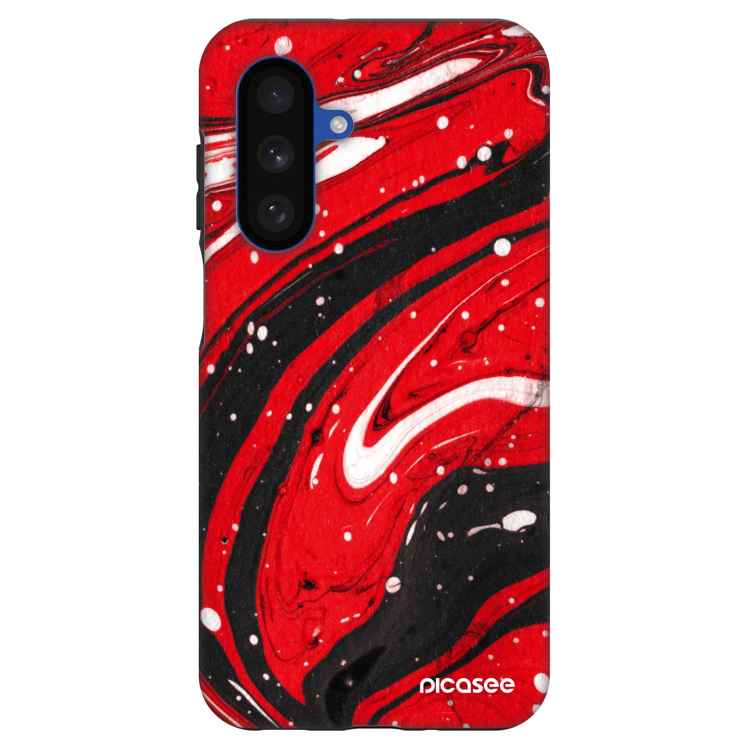 Picasee Fashion Case pro Samsung Galaxy A17 5G - Red black