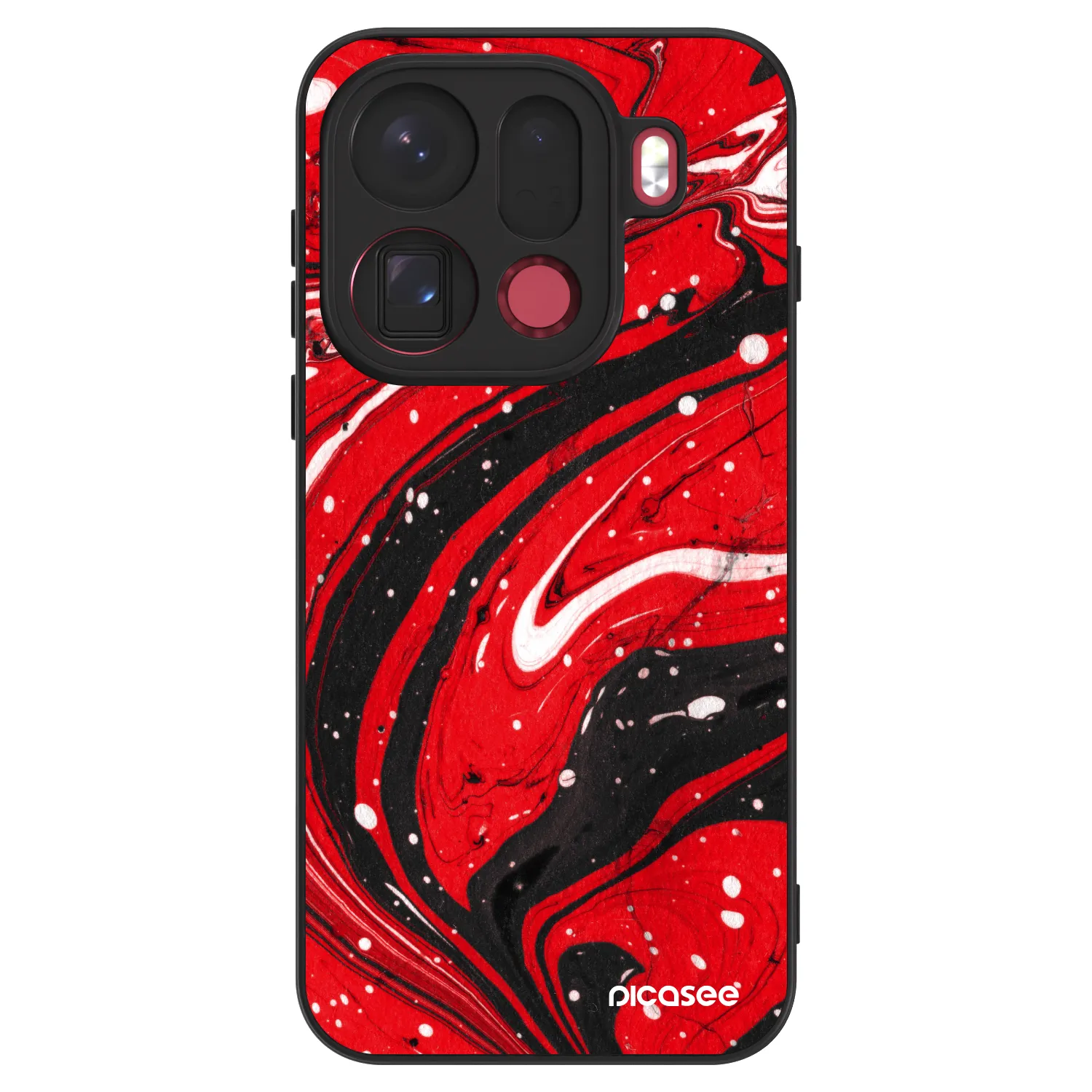 Picasee ULTIMATE CASE pro OPPO Find X9 Pro - Red black