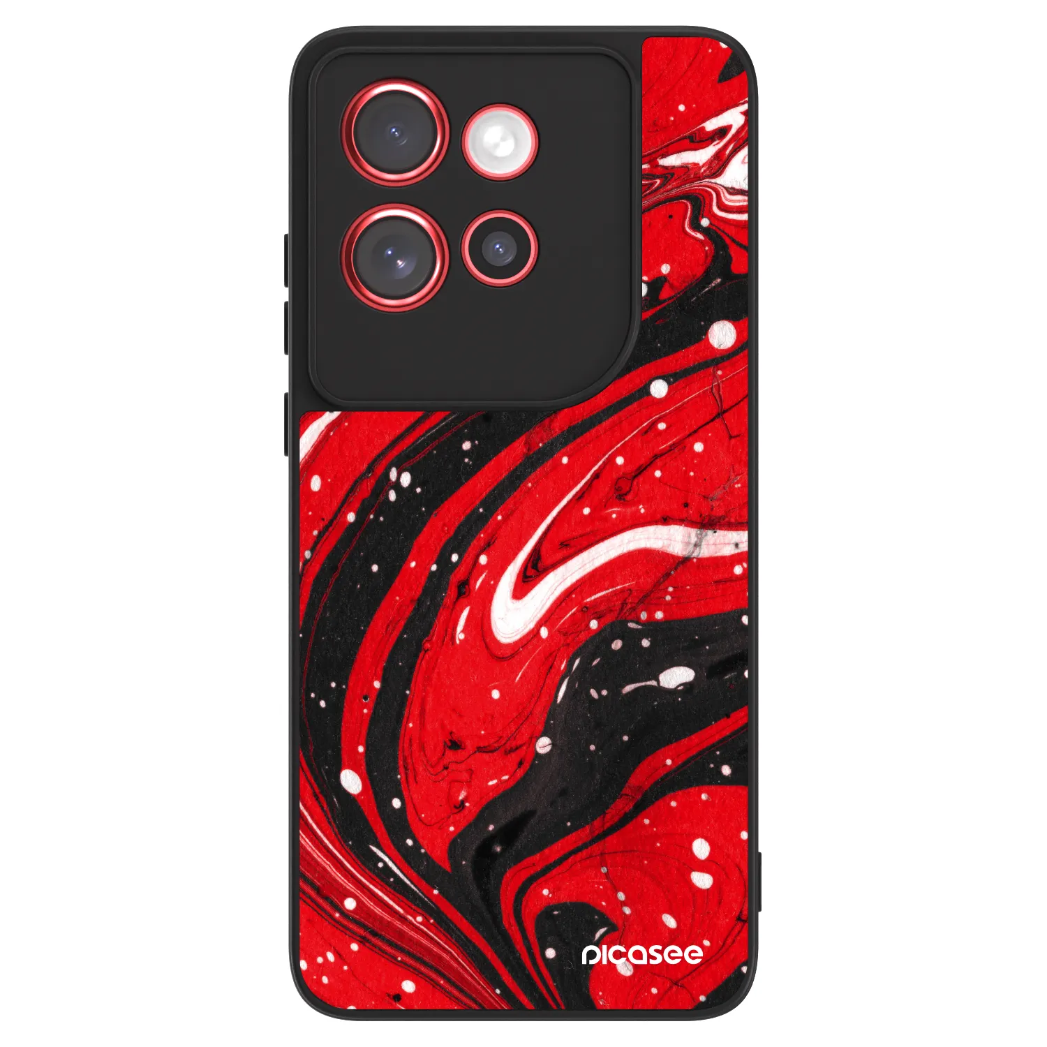 Picasee ULTIMATE CASE pro Motorola Edge 60 Neo 5G - Red black