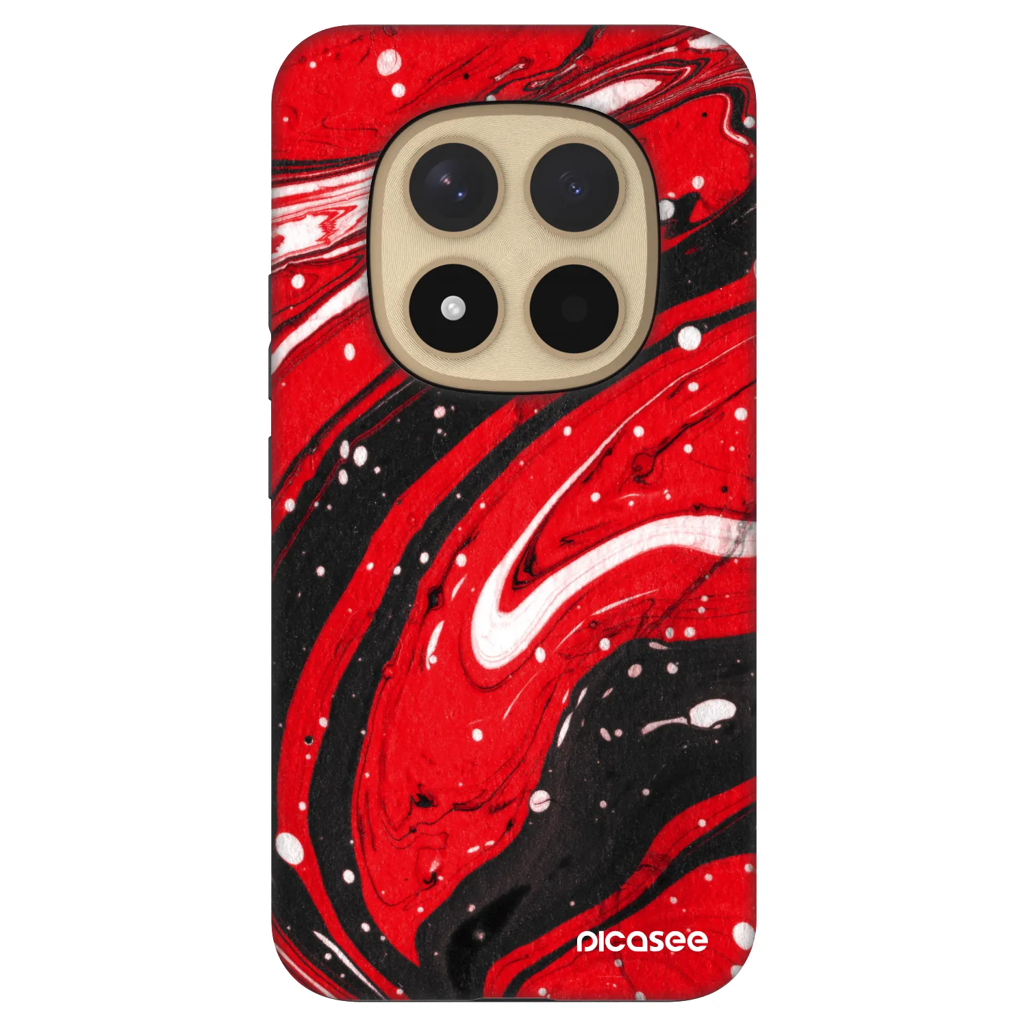 Picasee Fashion Case pro Xiaomi Redmi Note 15 Pro+ - Red black