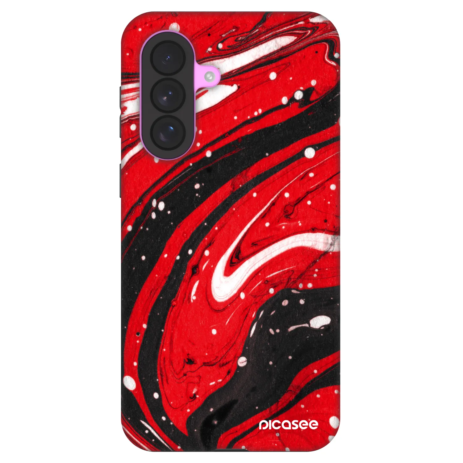 Picasee Fashion Case pro Samsung Galaxy A37 - Red black