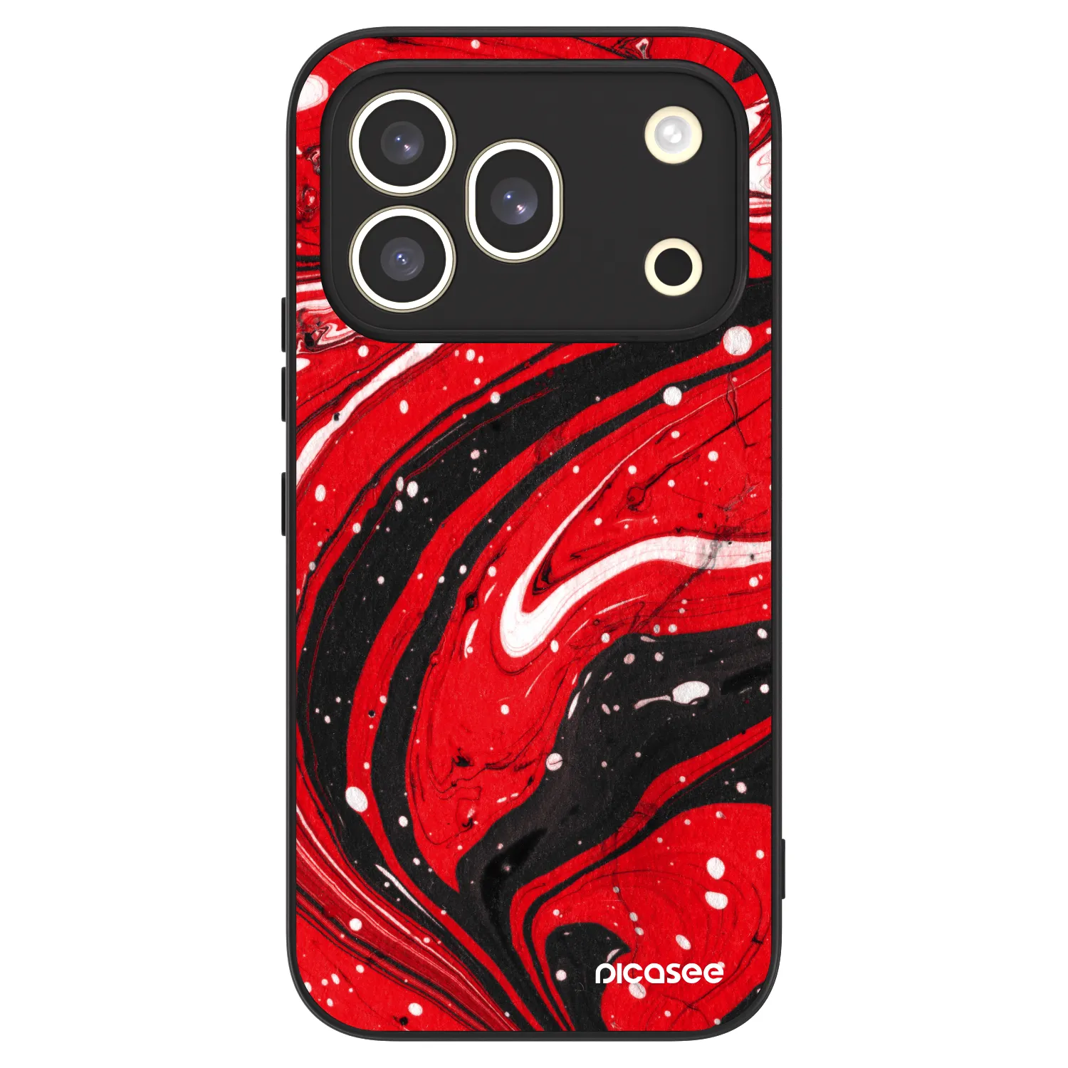 Picasee ULTIMATE CASE pro Honor 600 Pro - Red black