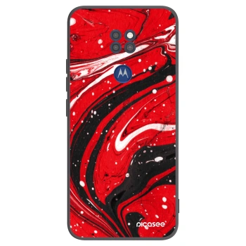 Obal pro Motorola Moto G9 Play - Red black